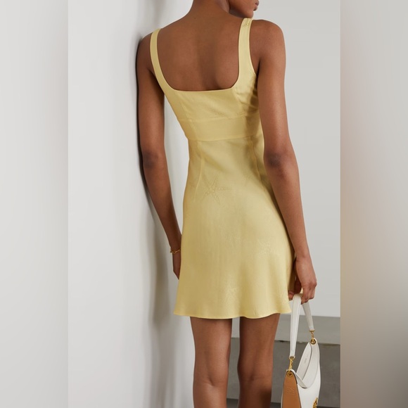 Rixo Ronan Crepe Jacquard Mini Dress - Picture 3 of 9